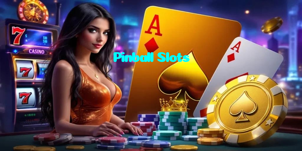 Pinball Slots casino presented on mobile device in Pakistan with slots and live games